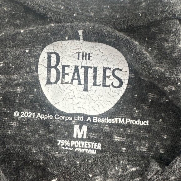 The Beatles Distressed Grapic Tee  Grey Size M - Picture 4 of 4